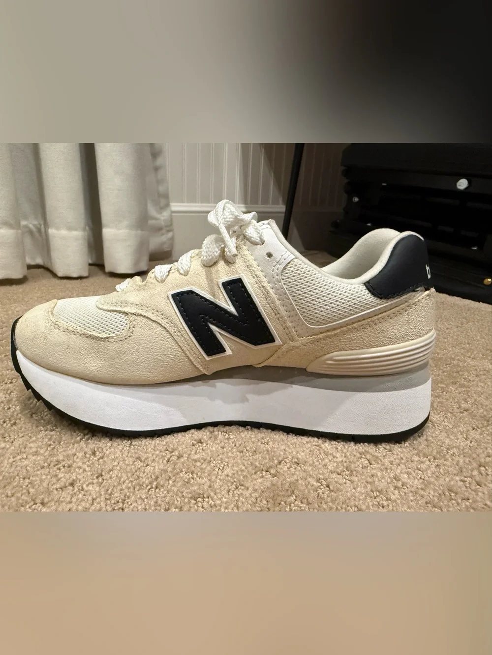 New Balance 574 Plus Women's Platform Sneaker